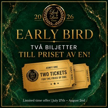 EARLY BIRD - 2 för 1! Look by Linn Awards 2026