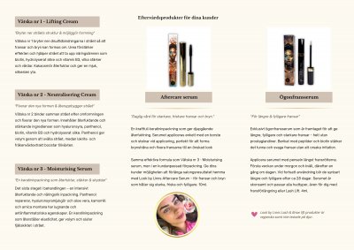 Storpack 3st Lash Lift & Brow Lift - Serum 3 