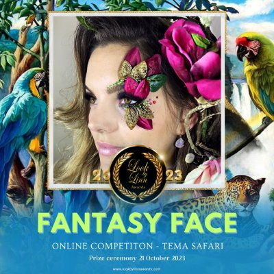 Tävlingsbiljett Fantasy Face - Look by Linn Awards 2023