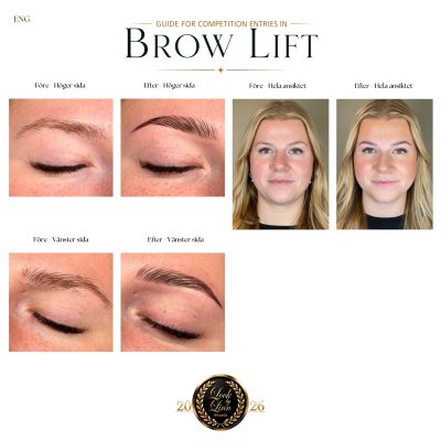 Tävlingsbiljett Brow Lift - Look by Linn Awards 2026