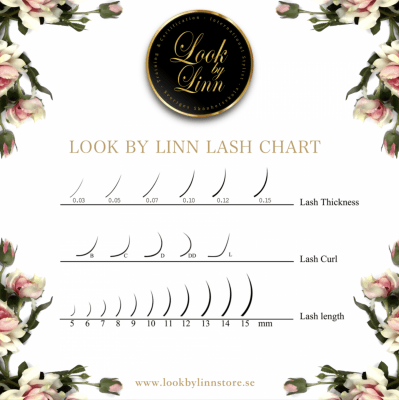 B-curve lashes 0.15