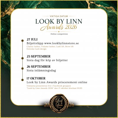 EARLY BIRD - 2 för 1! Look by Linn Awards 2026
